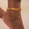 The Jetsetter Anklet Cuban-link