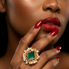 Emerald Waltz Ring
