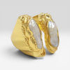 Pearl Sunrise Statement Ring