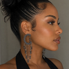 Celestial Swing Chandelier Earrings