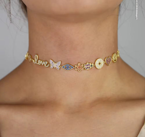 Lucky Lady Charm Necklace