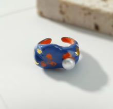  Celestial Splash Enamel Ring
