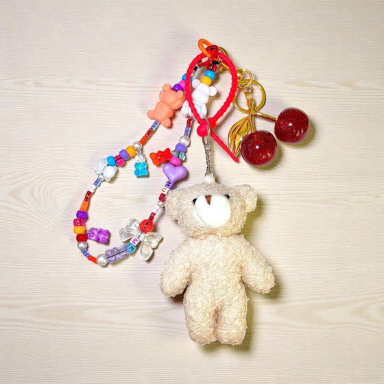 Hug Me Cherry Bear Charm