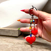 Heartbeat Pop Bag Charm