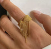 Fringe Statement Ring