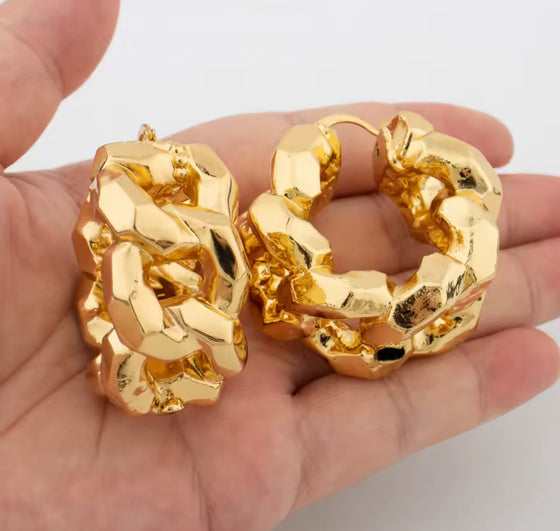 Molten Chain Hoops