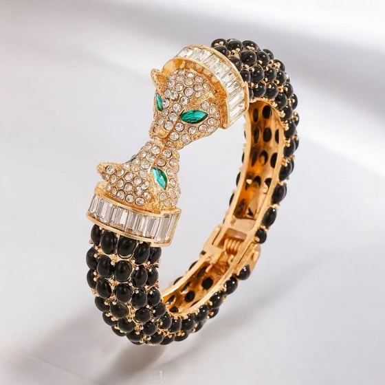 Midnight Panther Bangle
