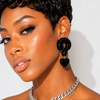 Black Mystery Muse Earrings