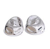 White Gold Eternal Glow Earrings