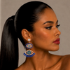 Blue Eyes Earrings
