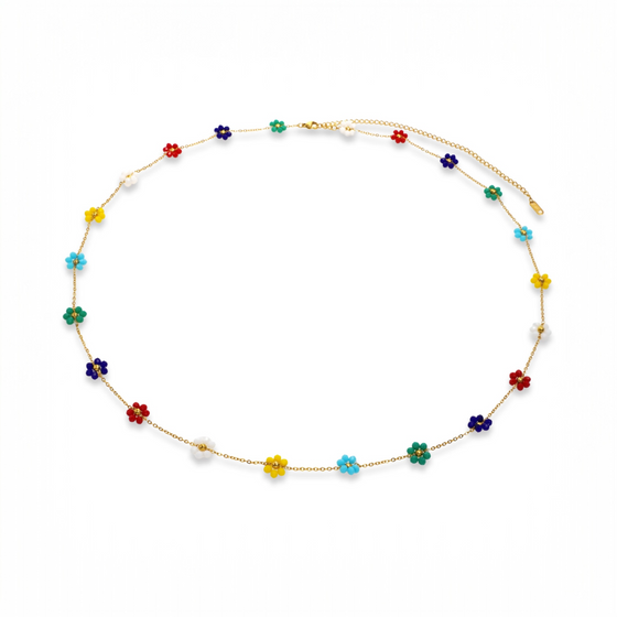 Daisy Drip Necklace