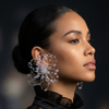Celestial Crystal Bloom Earrings