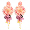 Dahlia Bloom Statement Earrings