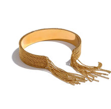  Golden Fringe Luxe Cuff