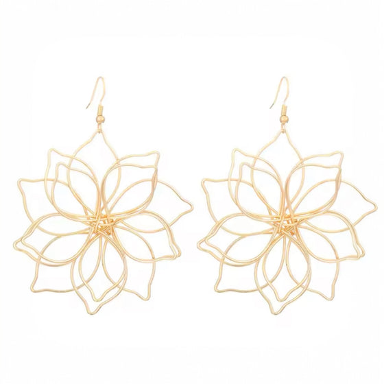 Golden Bloom Earrings
