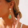 Jade Oasis Drop Earrings