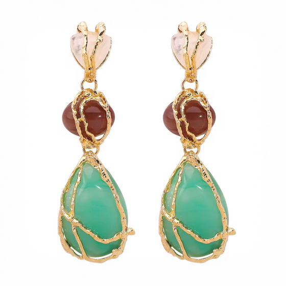 Jade Oasis Drop Earrings