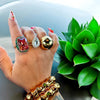 Golden Aurora Zultanite Ring