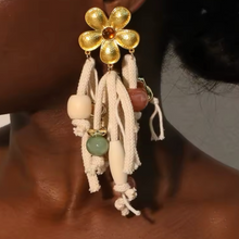  Bohemian Bloom Tassel Earrings