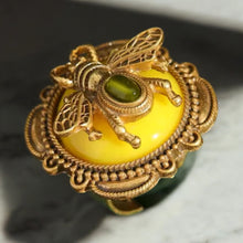  Golden Honey Bee Ring
