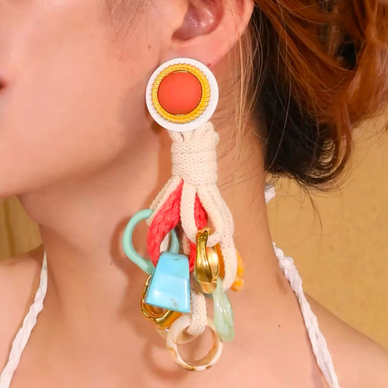 Colorburst Statement Earrings