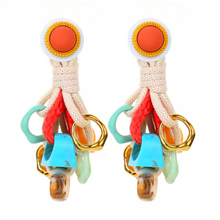  Colorburst Statement Earrings