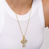 Multi Color Cross Necklace