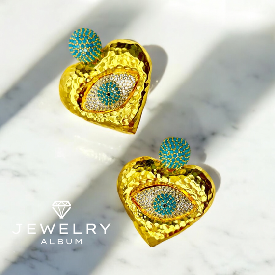 Eyes Of Love Earrings